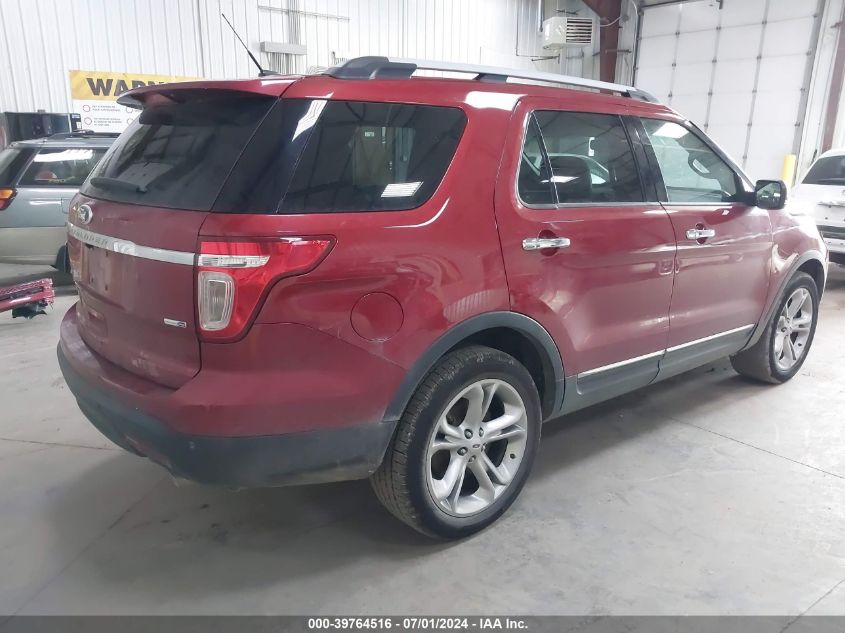 VIN 1FM5K8F85FGA40713 2015 Ford Explorer, Limited no.4