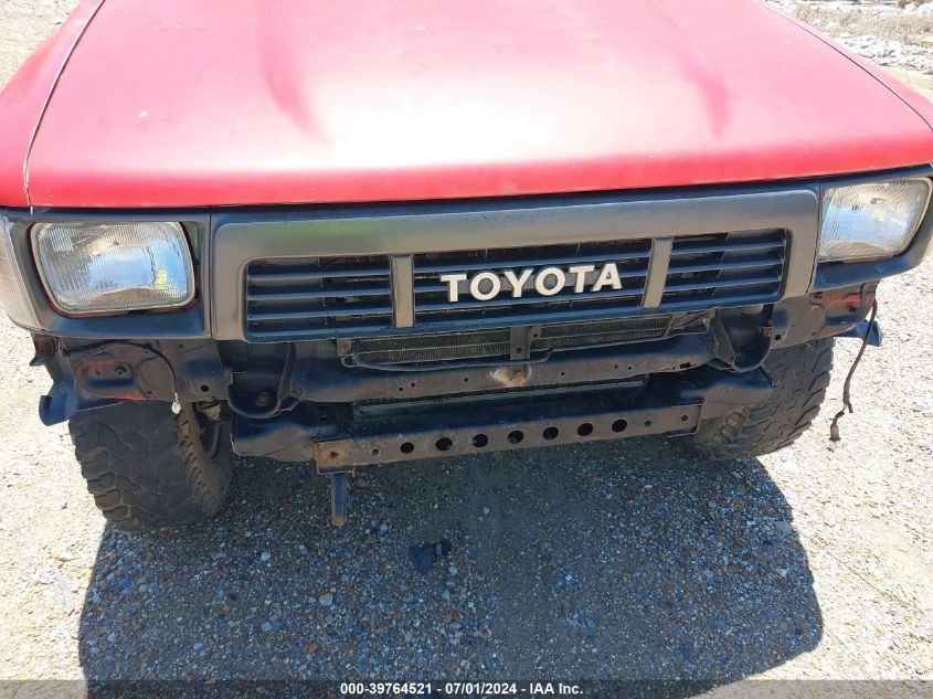1989 Toyota Pickup 1/2 Ton Ex Lng Whlbse Dlx VIN: JT4RN13P0K0004494 Lot: 39764521