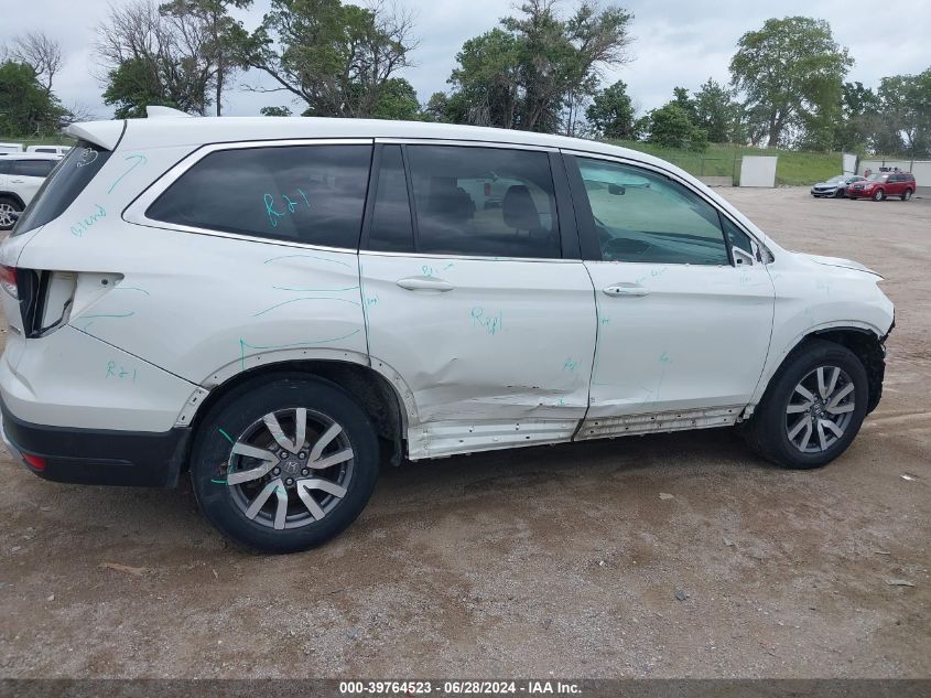 2020 Honda Pilot Awd Ex-L VIN: 5FNYF6H54LB014204 Lot: 39764523