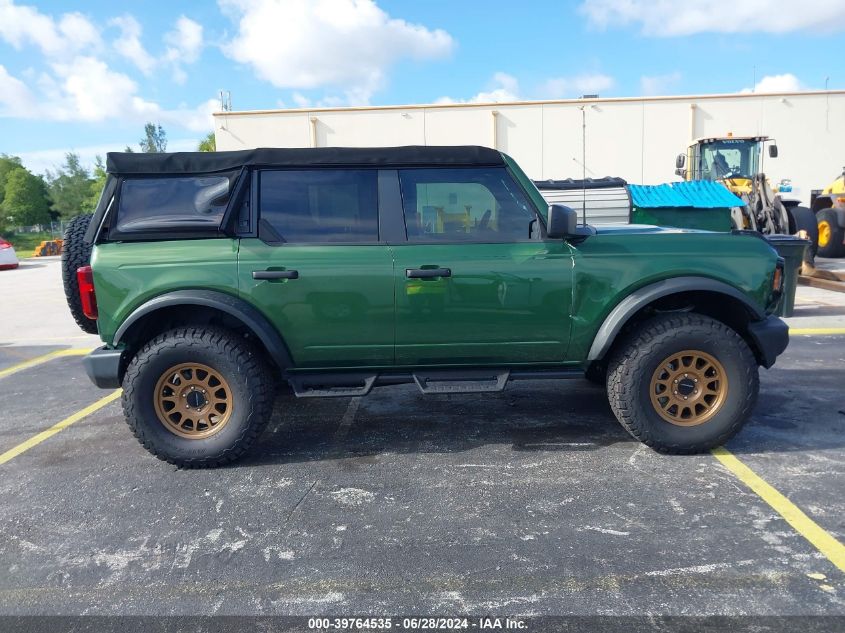 2022 Ford Bronco Big Bend/Black Diamond/Outer Banks VIN: 1FMDE5BH1NLB00712 Lot: 39764535