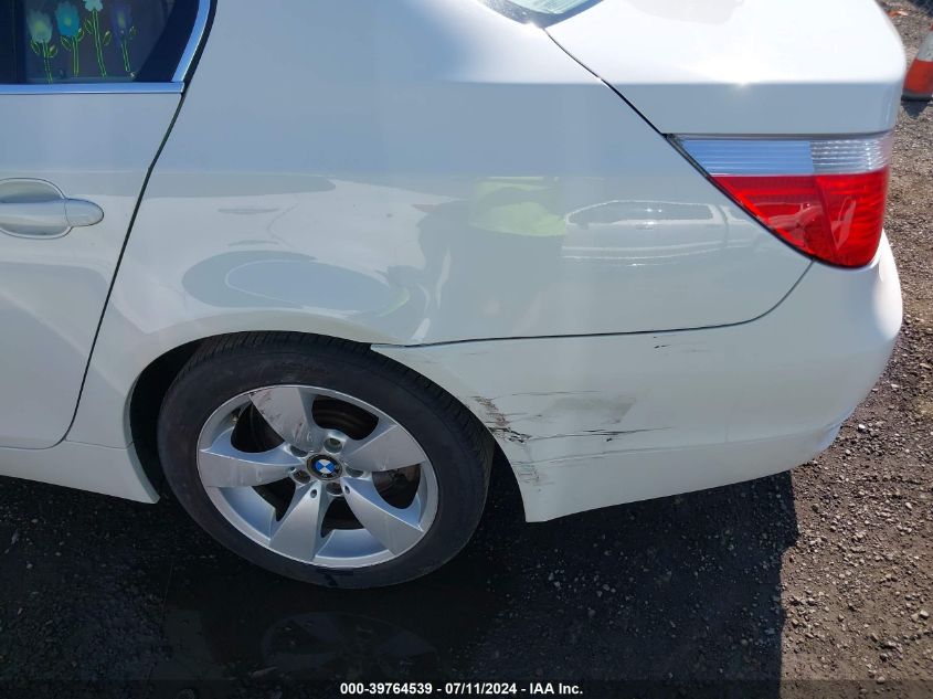 2006 BMW 530I VIN: WBANE735X6CM40643 Lot: 39764539