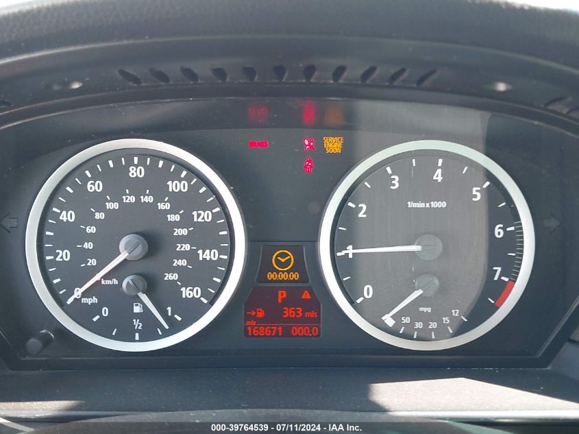 2006 BMW 530I VIN: WBANE735X6CM40643 Lot: 39764539