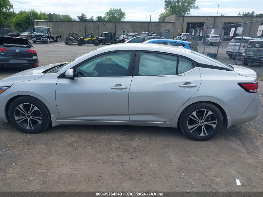 2020 Nissan Sentra Sv VIN: 3N1AB8CV5LY306886 Lot: 39764540