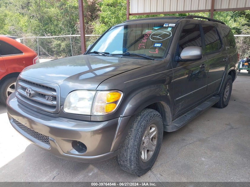 2003 Toyota Sequoia Limited V8 VIN: 5TDZT38A83S158939 Lot: 39764546