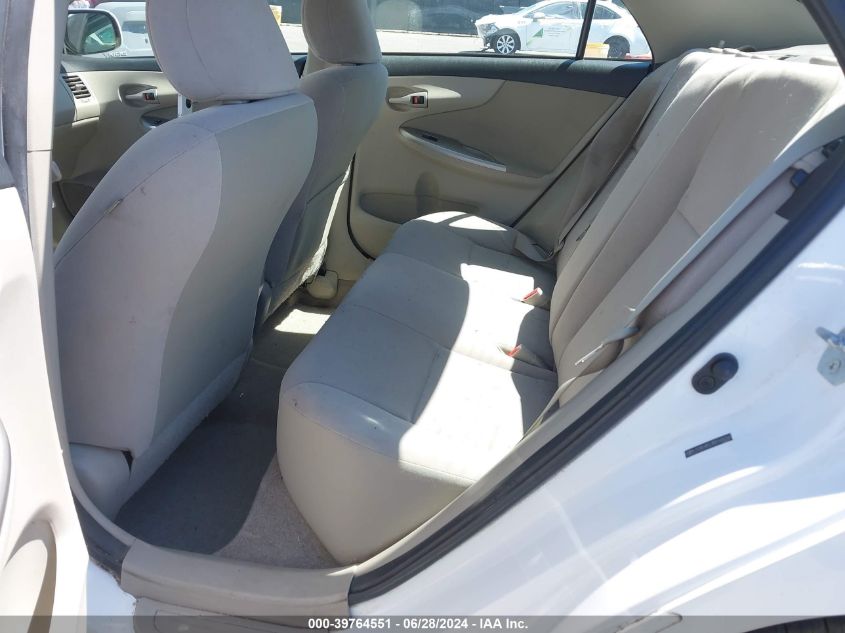 2011 Toyota Corolla Le VIN: JTDBU4EE3B9165256 Lot: 39764551