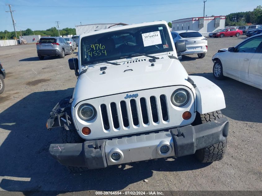 2012 Jeep Wrangler Unlimited Sahara VIN: 1C4HJWEG0CL282796 Lot: 39764554