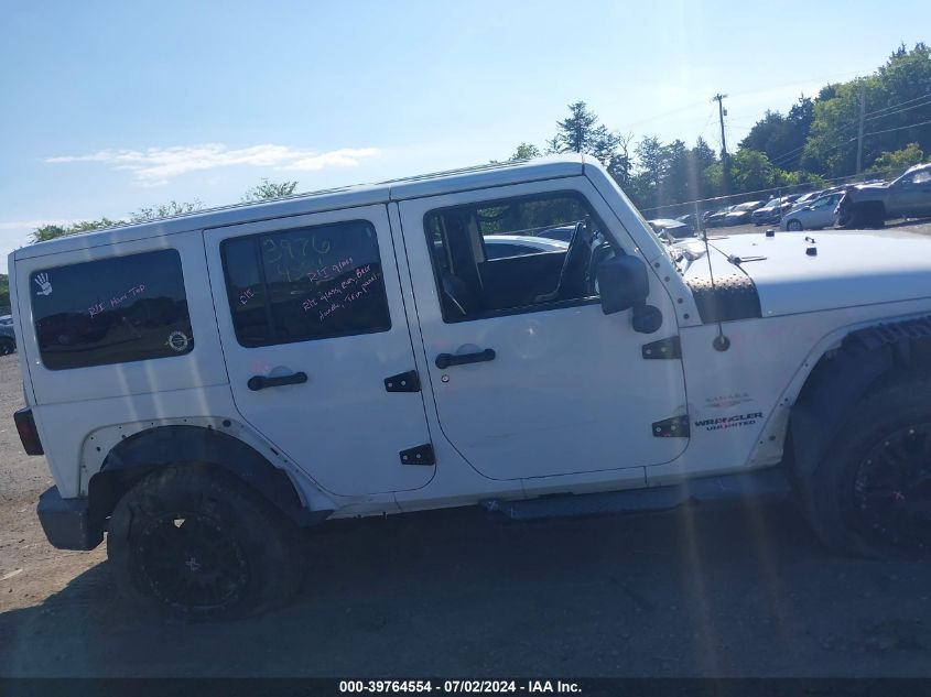 2012 Jeep Wrangler Unlimited Sahara VIN: 1C4HJWEG0CL282796 Lot: 39764554