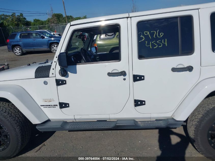 2012 Jeep Wrangler Unlimited Sahara VIN: 1C4HJWEG0CL282796 Lot: 39764554