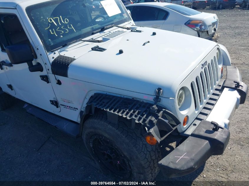 2012 Jeep Wrangler Unlimited Sahara VIN: 1C4HJWEG0CL282796 Lot: 39764554