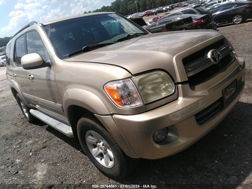 2005 Toyota Sequoia Sr5 V8 VIN: 5TDBT44A85S256921 Lot: 39764561