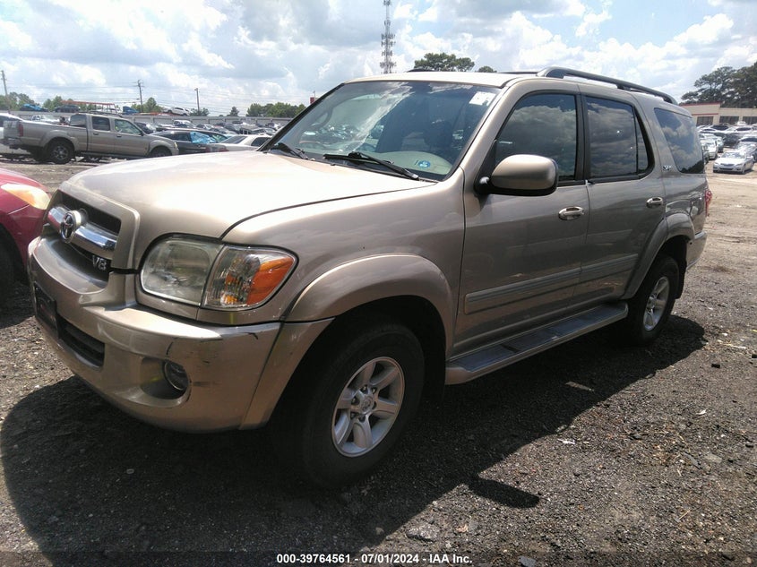 2005 Toyota Sequoia Sr5 V8 VIN: 5TDBT44A85S256921 Lot: 39764561