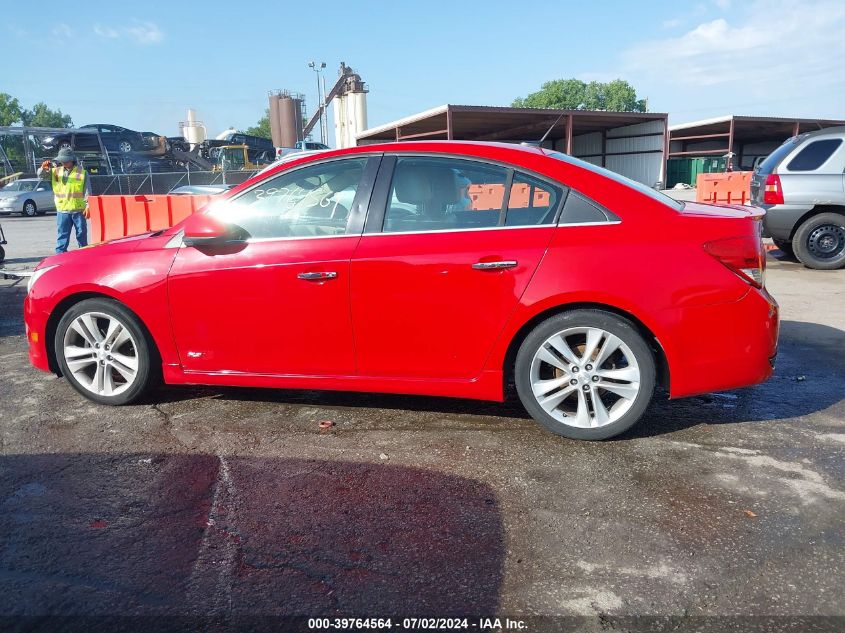 2012 Chevrolet Cruze Ltz VIN: 1G1PH5SC3C7150832 Lot: 39764564