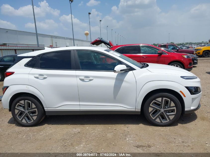 2023 Hyundai Kona Electric Sel VIN: KM8K33AG5PU193340 Lot: 39764573