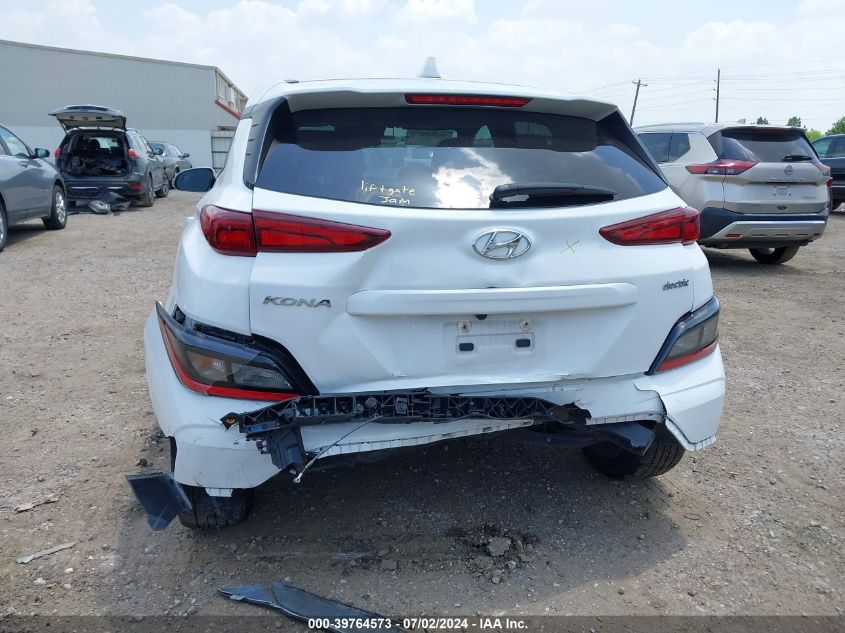 2023 Hyundai Kona Electric Sel VIN: KM8K33AG5PU193340 Lot: 39764573