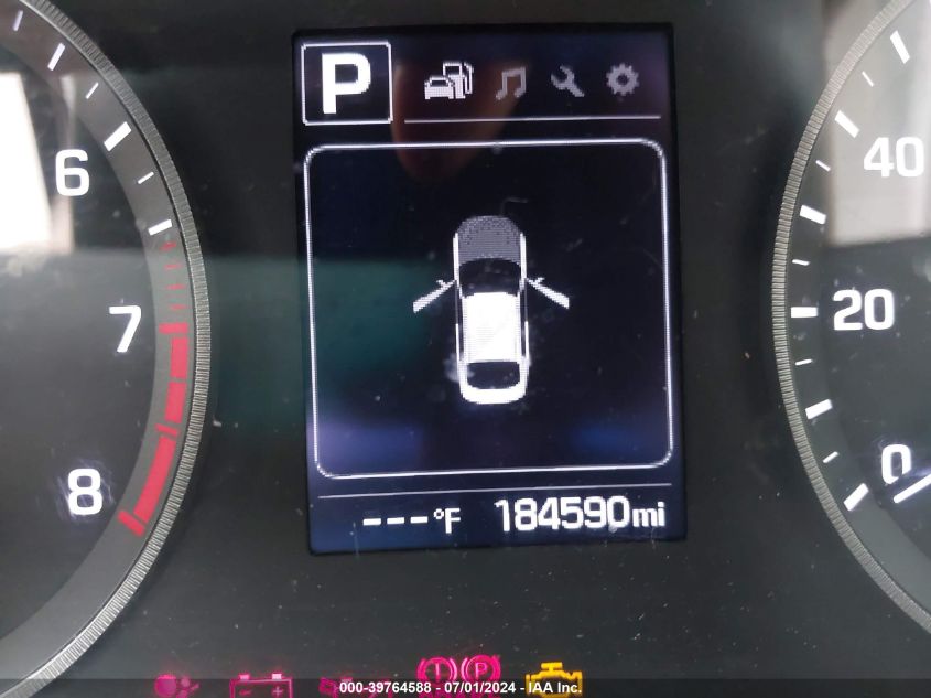 2016 Hyundai Sonata Se VIN: 5NPE24AF4GH274423 Lot: 39764588