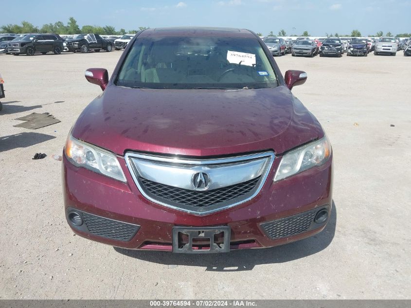 2015 Acura Rdx VIN: 5J8TB3H33FL009730 Lot: 39764594