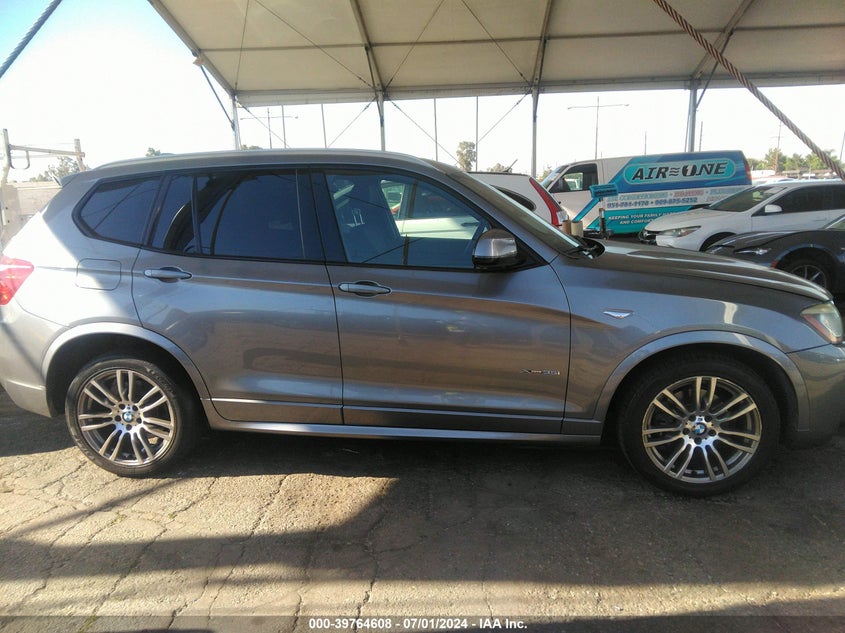 2017 BMW X3 xDrive35I VIN: 5UXWX7C59H0U39701 Lot: 39764608