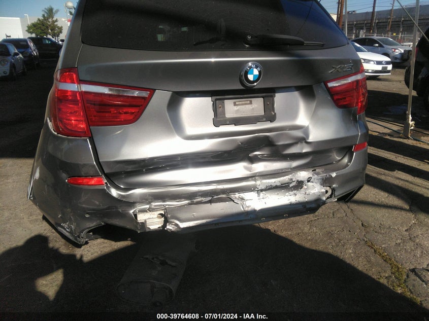 2017 BMW X3 xDrive35I VIN: 5UXWX7C59H0U39701 Lot: 39764608