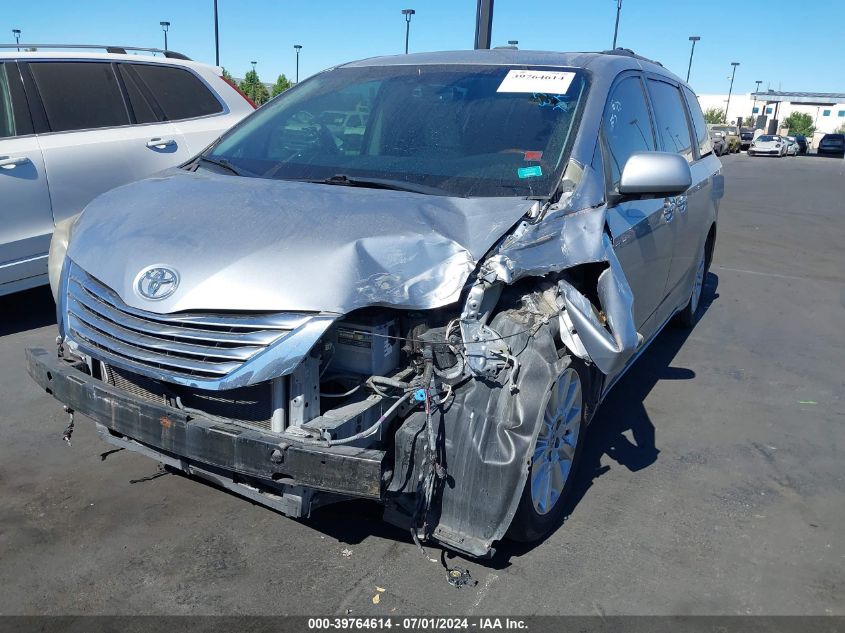 2011 Toyota Sienna Xle V6 VIN: 5TDYK3DCXBS070723 Lot: 39764614