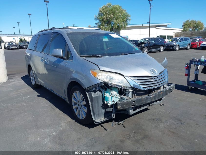 2011 Toyota Sienna Xle V6 VIN: 5TDYK3DCXBS070723 Lot: 39764614