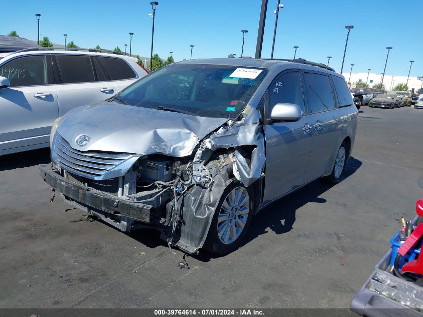 2011 Toyota Sienna Xle V6 VIN: 5TDYK3DCXBS070723 Lot: 39764614