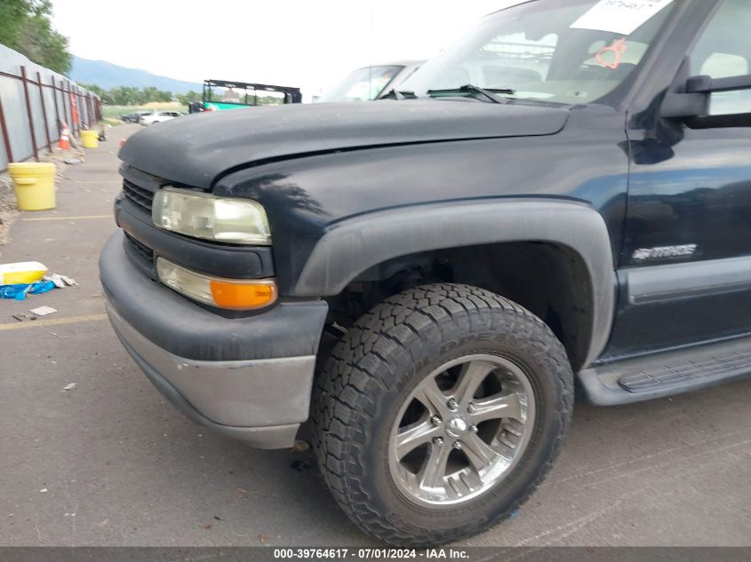 2002 Chevrolet Tahoe Ls VIN: 1GNEC13T42R329167 Lot: 39764617