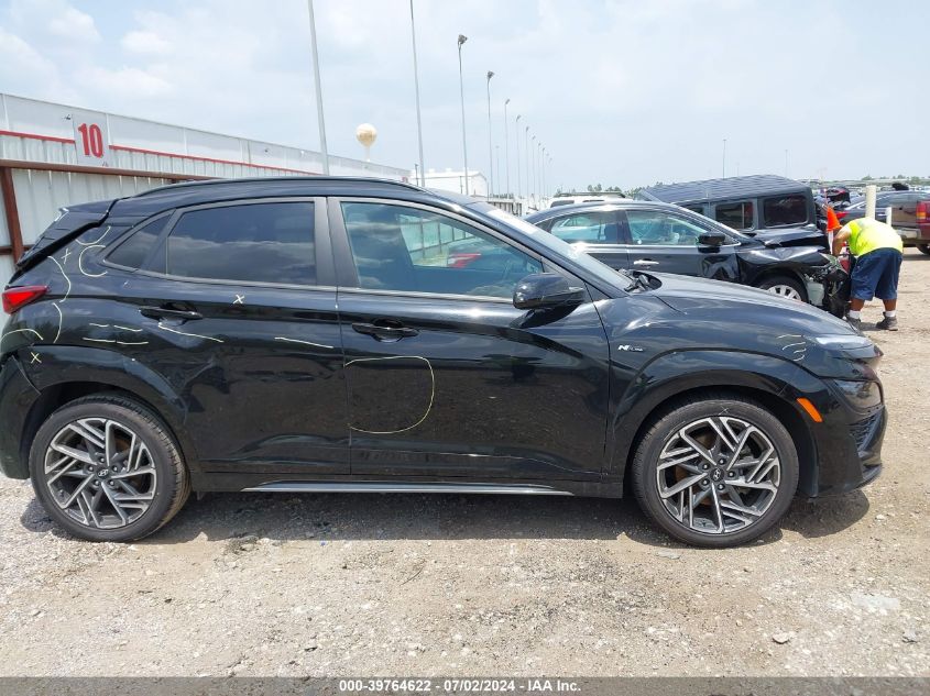 2022 Hyundai Kona N Line VIN: KM8K3CA35NU866928 Lot: 39764622