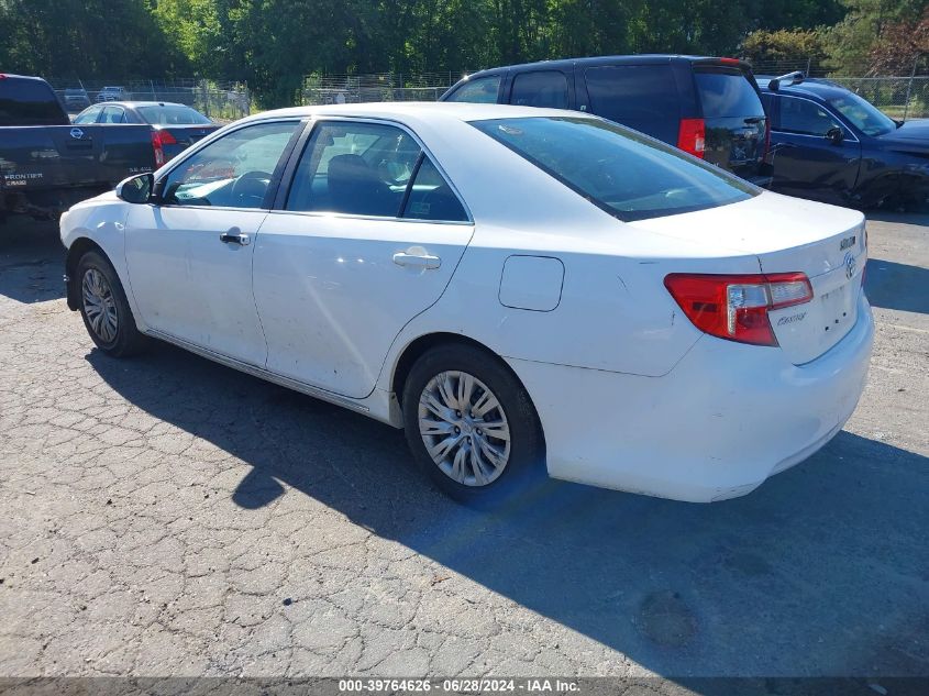 4T1BF1FKXCU123125 | 2012 TOYOTA CAMRY