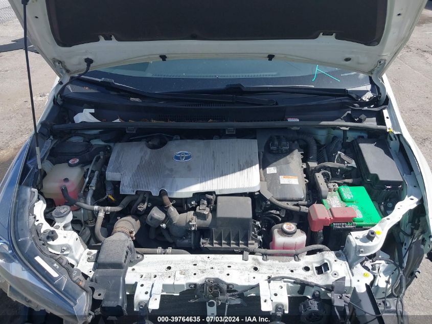 2020 Toyota Prius L Eco VIN: JTDKARFU8L3112729 Lot: 39764635