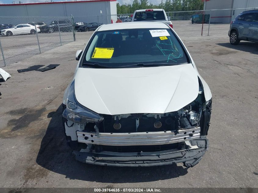 2020 Toyota Prius L Eco VIN: JTDKARFU8L3112729 Lot: 39764635