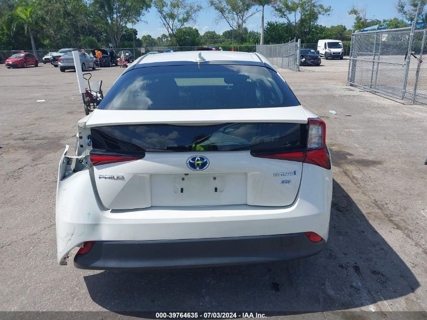 2020 Toyota Prius L Eco VIN: JTDKARFU8L3112729 Lot: 39764635