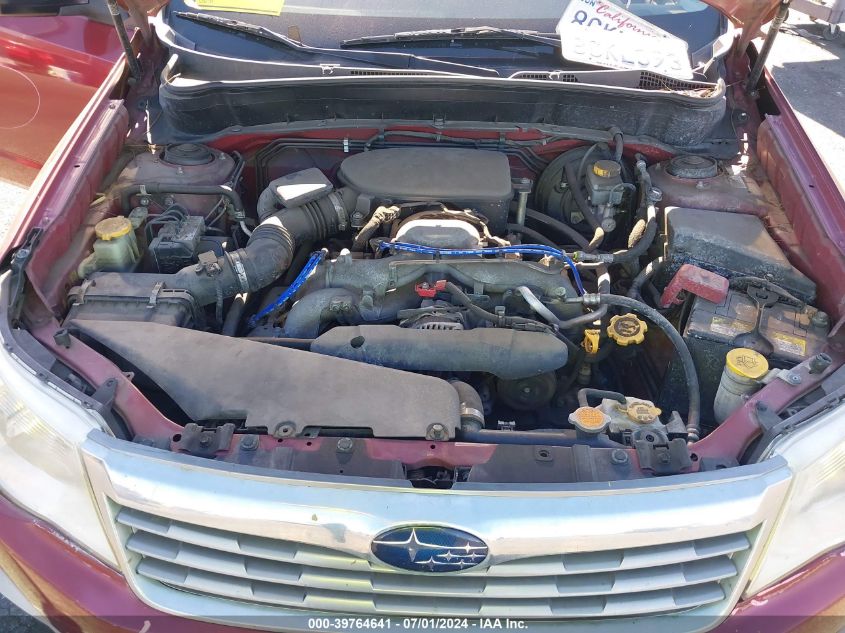 2009 Subaru Forester 2.5X VIN: JF2SH61649H740075 Lot: 39764641