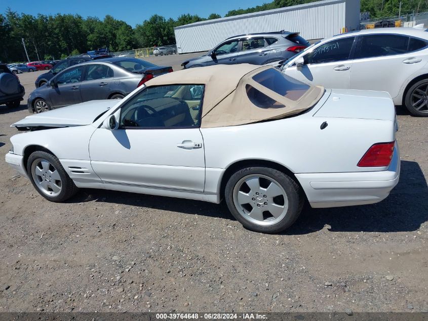 2000 Mercedes-Benz Sl 500 500 VIN: WDBFA68F9YF191024 Lot: 39764648