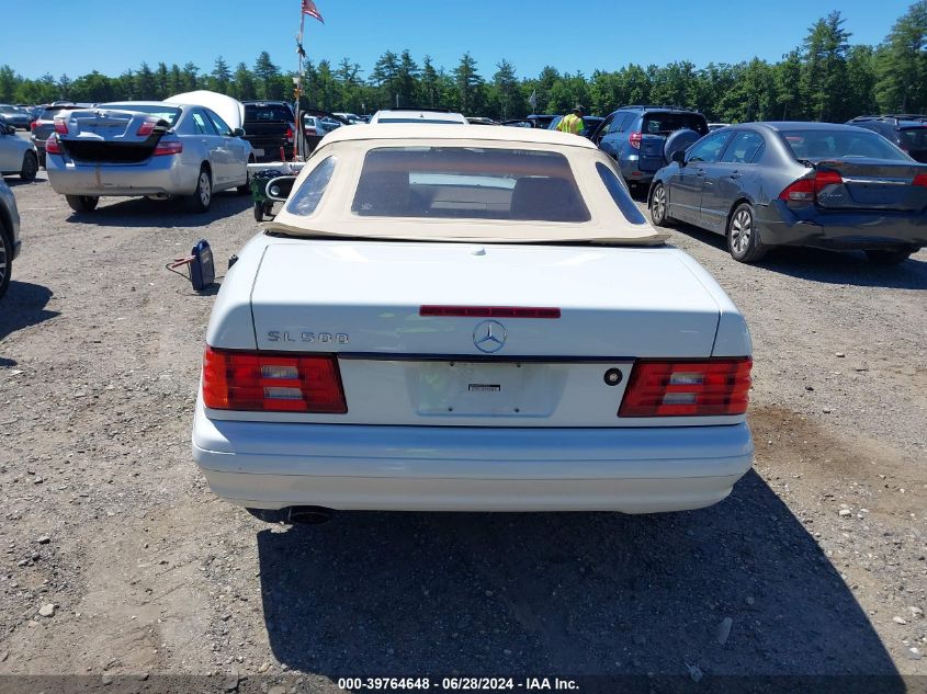 2000 Mercedes-Benz Sl 500 500 VIN: WDBFA68F9YF191024 Lot: 39764648