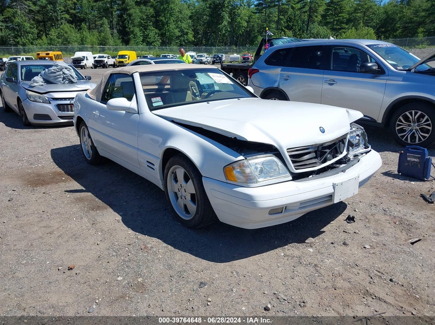 2000 Mercedes-Benz Sl 500 500 VIN: WDBFA68F9YF191024 Lot: 39764648