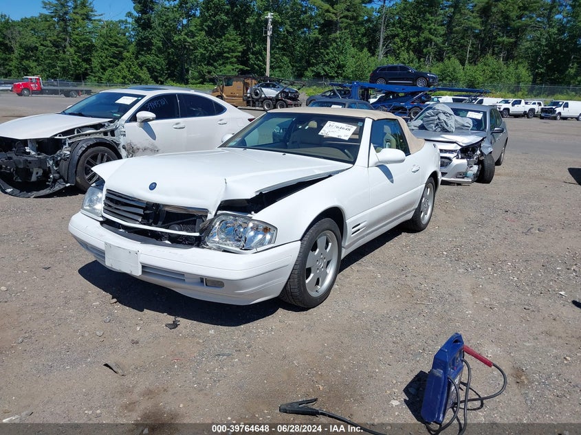 2000 Mercedes-Benz Sl 500 500 VIN: WDBFA68F9YF191024 Lot: 39764648