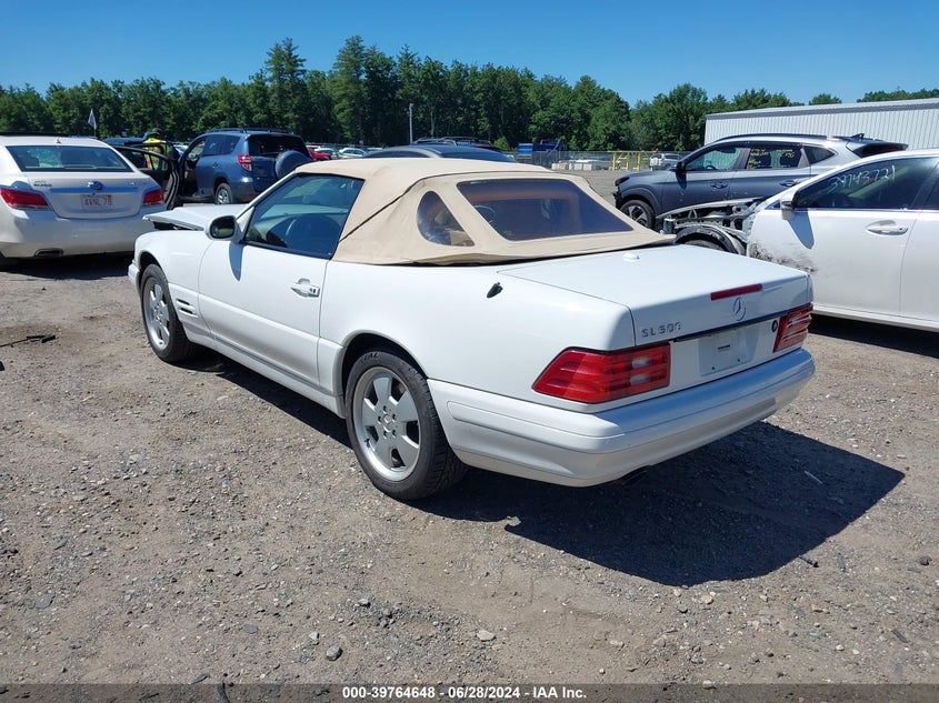 2000 Mercedes-Benz Sl 500 500 VIN: WDBFA68F9YF191024 Lot: 39764648