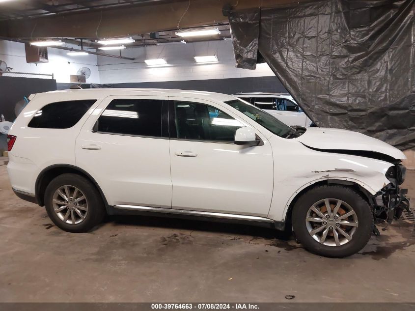 2016 DODGE DURANGO SXT - 1C4RDHAG8GC387198