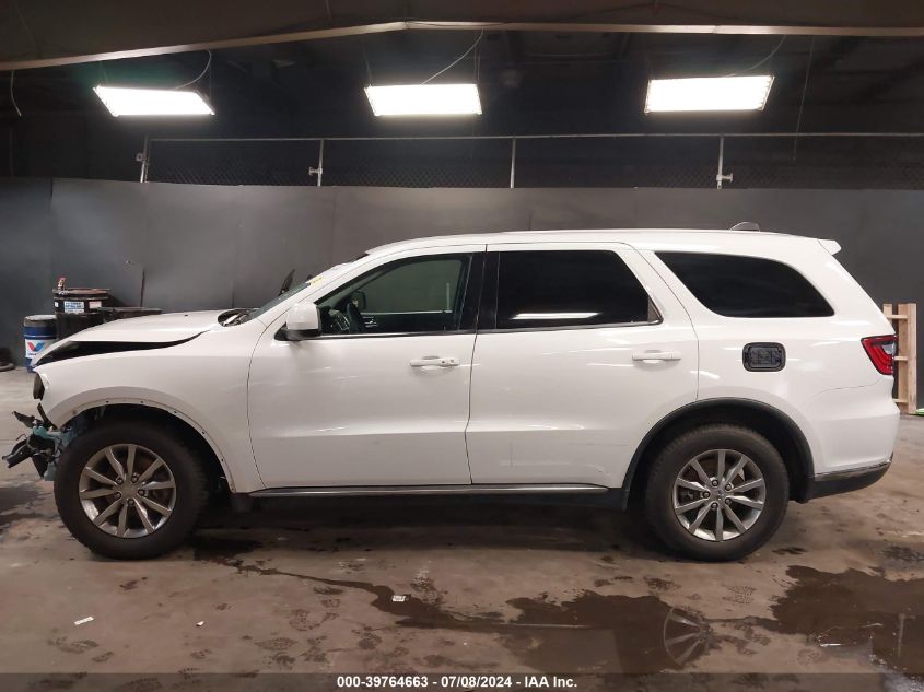 2016 DODGE DURANGO SXT - 1C4RDHAG8GC387198