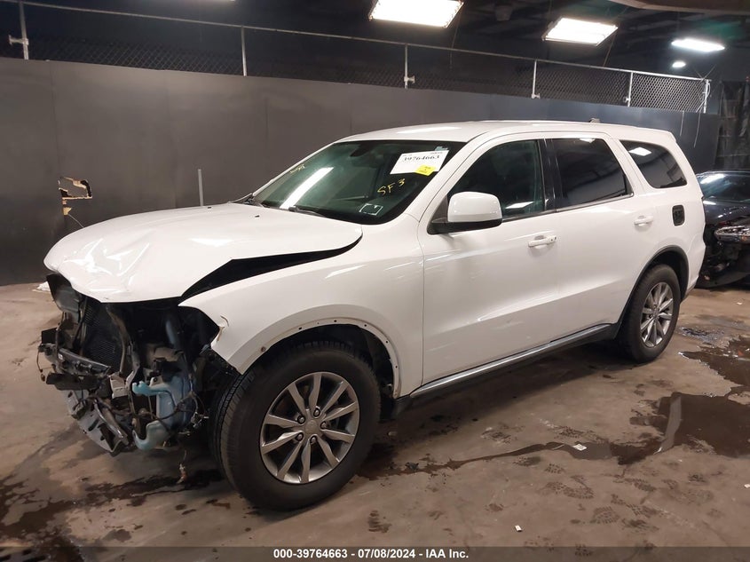 2016 DODGE DURANGO SXT - 1C4RDHAG8GC387198