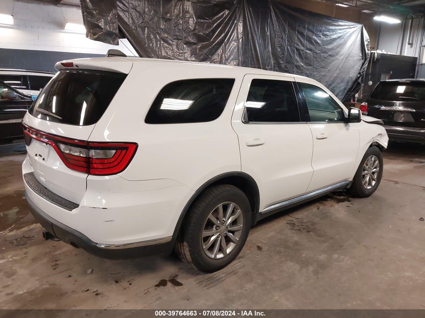 2016 DODGE DURANGO SXT - 1C4RDHAG8GC387198