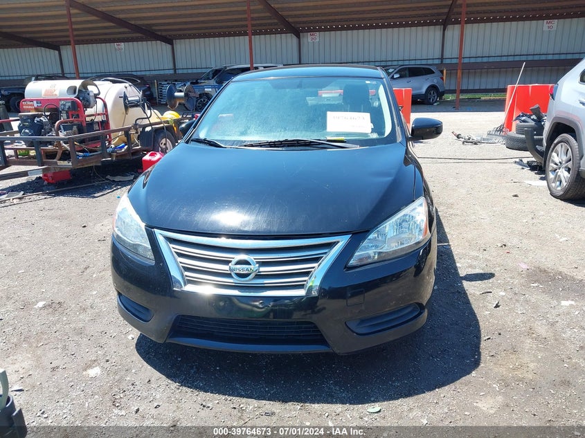 2014 Nissan Sentra S VIN: 3N1AB7AP7EY276095 Lot: 39764673