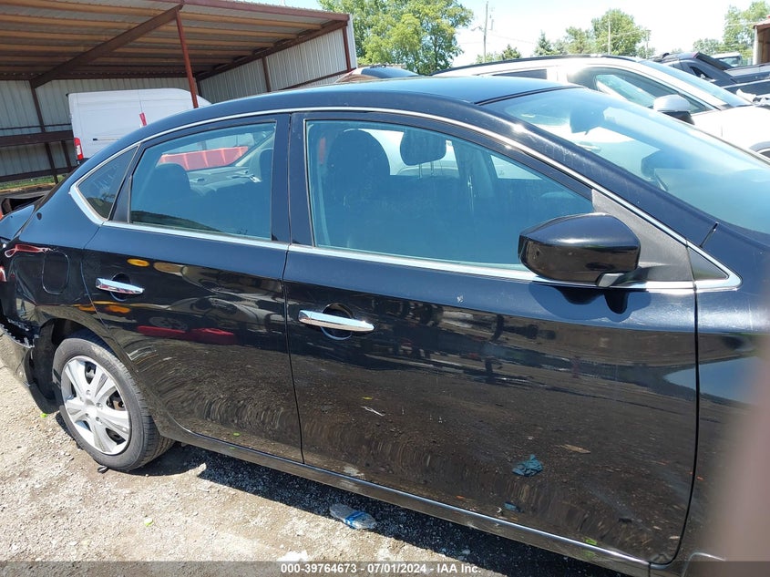 2014 Nissan Sentra S VIN: 3N1AB7AP7EY276095 Lot: 39764673