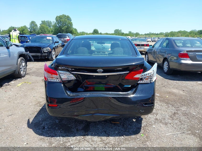 2014 Nissan Sentra S VIN: 3N1AB7AP7EY276095 Lot: 39764673