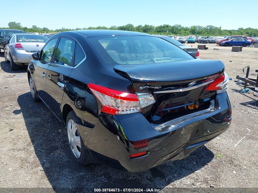 2014 Nissan Sentra S VIN: 3N1AB7AP7EY276095 Lot: 39764673
