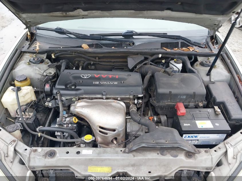 2005 Toyota Camry Le/Xle/Se VIN: 4T1BE32K35U637552 Lot: 39764694