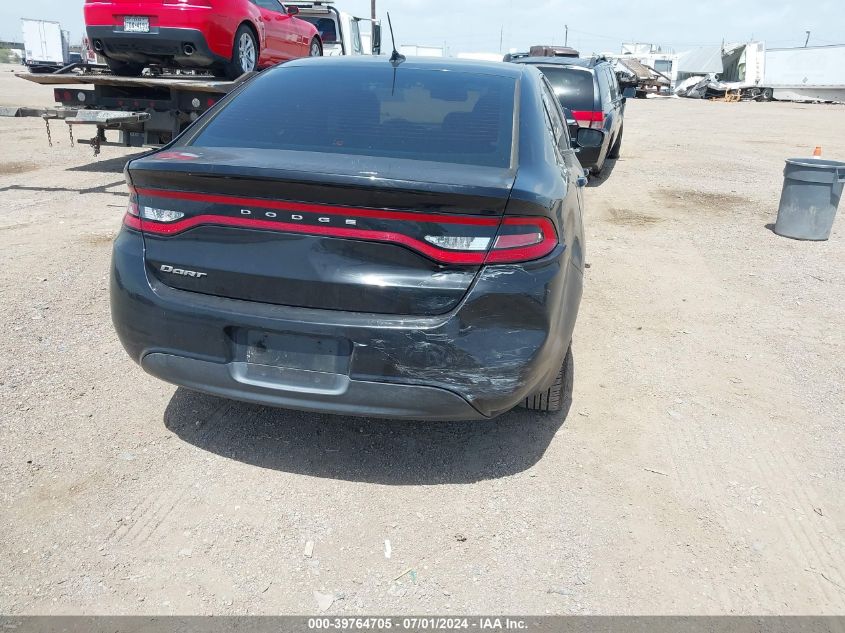 2016 Dodge Dart Se VIN: 1C3CDFAAXGD682274 Lot: 39764705