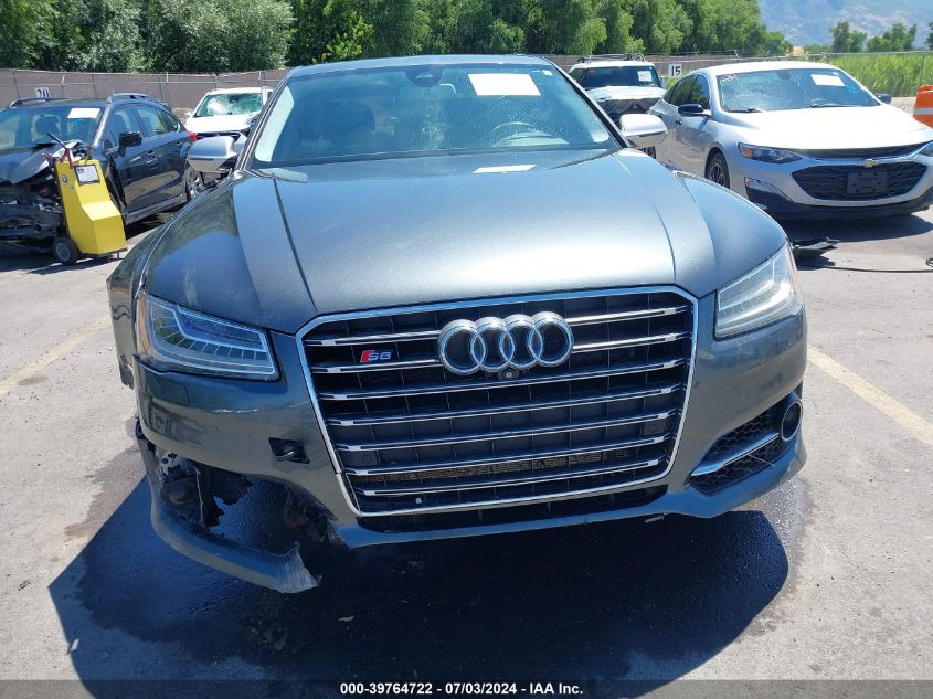 2015 Audi S8 4.0T VIN: WAUK2AFD1FN000861 Lot: 39764722