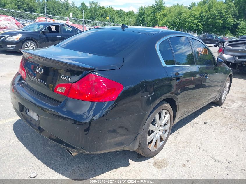 2011 Infiniti G37X Sport Appearance Edition VIN: JN1CV6AR5BM406126 Lot: 39764727