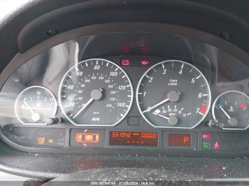 2004 BMW 330 Ci VIN: WBABD53454PL15136 Lot: 39764789